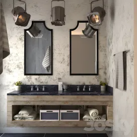 Set furniture decor spots